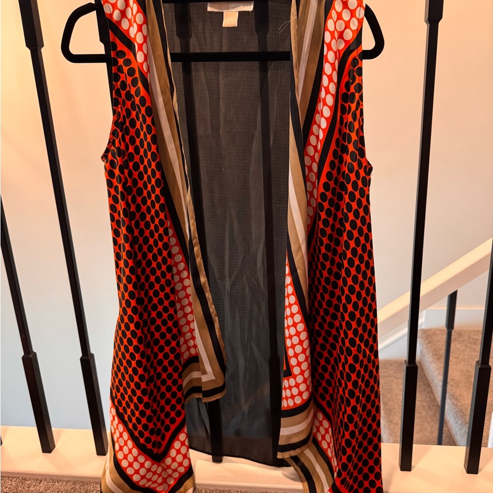 Stylish Michael kors Sleeveless Polka Dot Vest